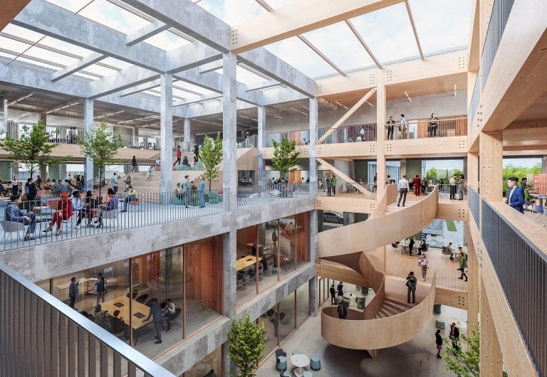 Design District Logistics Center During the Lunch Shift