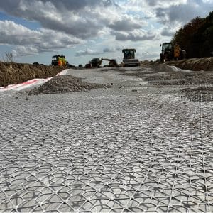 Implementing Lime Stabilization and Crushed Rock