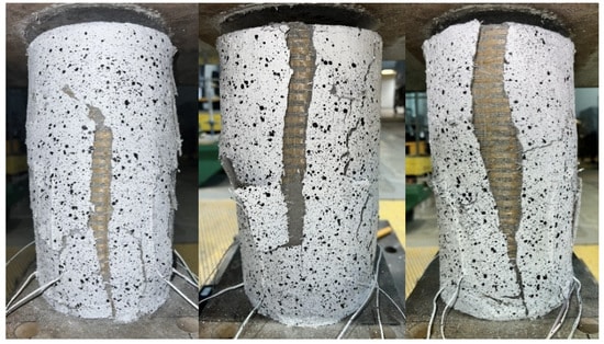 The Total Failure of Shallow-Pressed Concrete Cylinders